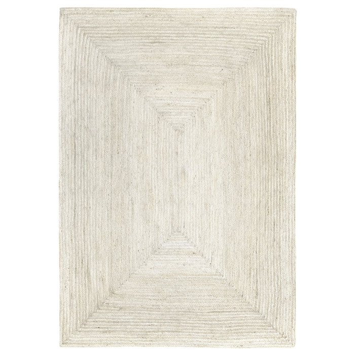 Bay Isle Home Gattis Hand Braided White Rug & Reviews Wayfair.co.uk